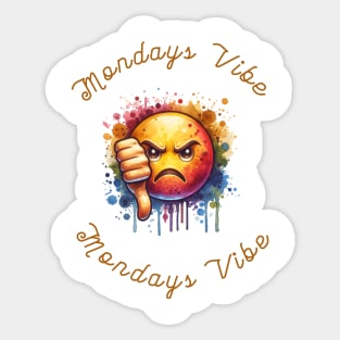 Mondays Vibe Sticker
